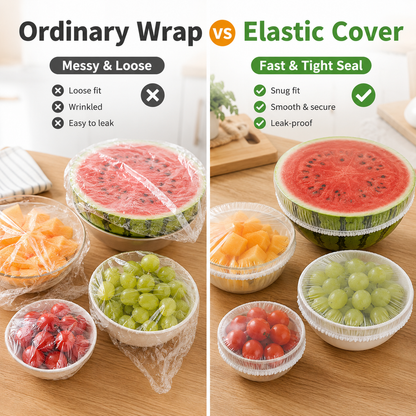 ⏳Last day of special offer, 50% off!! 🔥Food-grade clear elastic food covers, suitable for bowls, plates