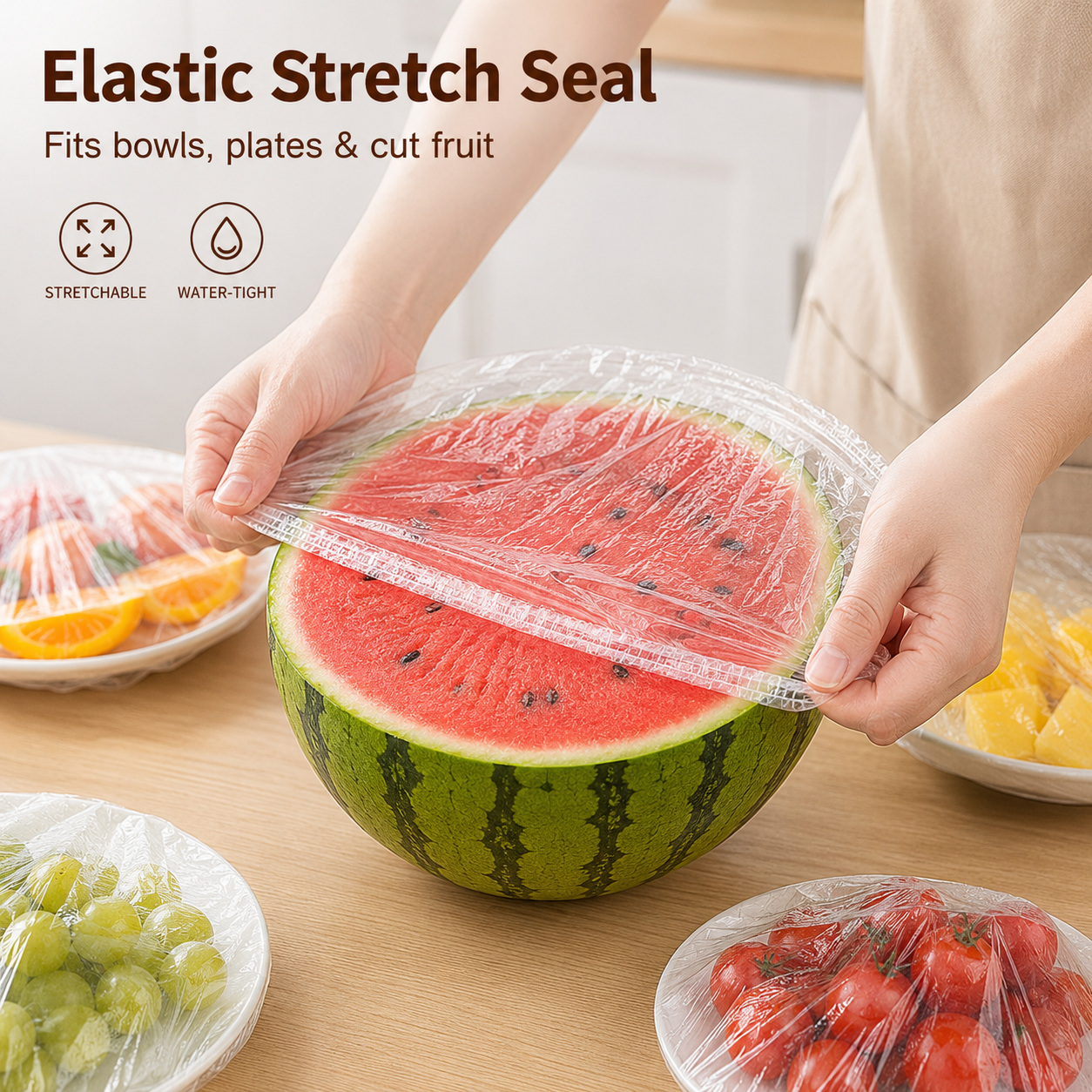 ⏳Last day of special offer, 50% off!! 🔥Food-grade clear elastic food covers, suitable for bowls, plates
