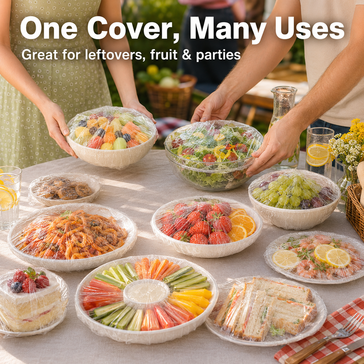 ⏳Last day of special offer, 50% off!! 🔥Food-grade clear elastic food covers, suitable for bowls, plates
