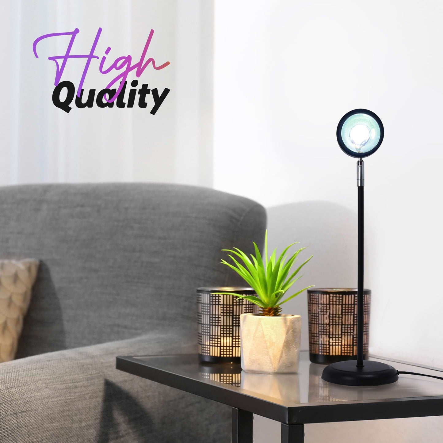 Rainbow lamp Gleamo night light projector for home decor