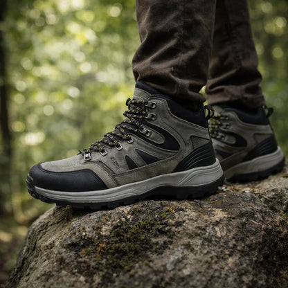 Mid-Top Anti-Slip Outdoor Hiking Shoes
